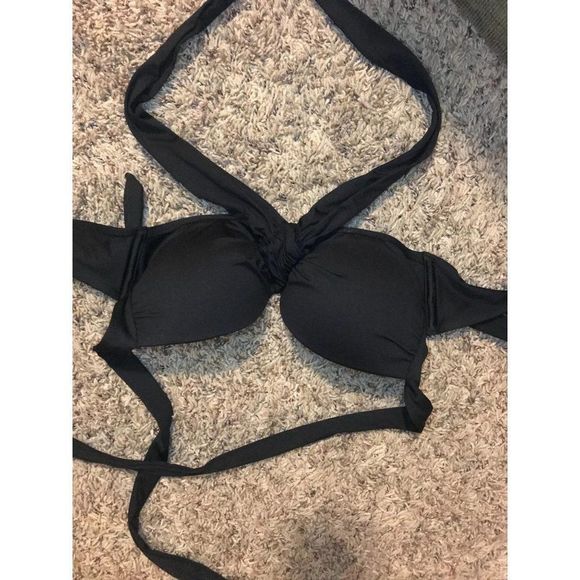 Victoria's Secret PINK Swim Knot Front Bandeau Top 34B - Picture 6 of 8